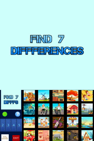 Find 7 differences