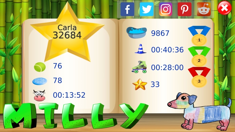 Share your high scores